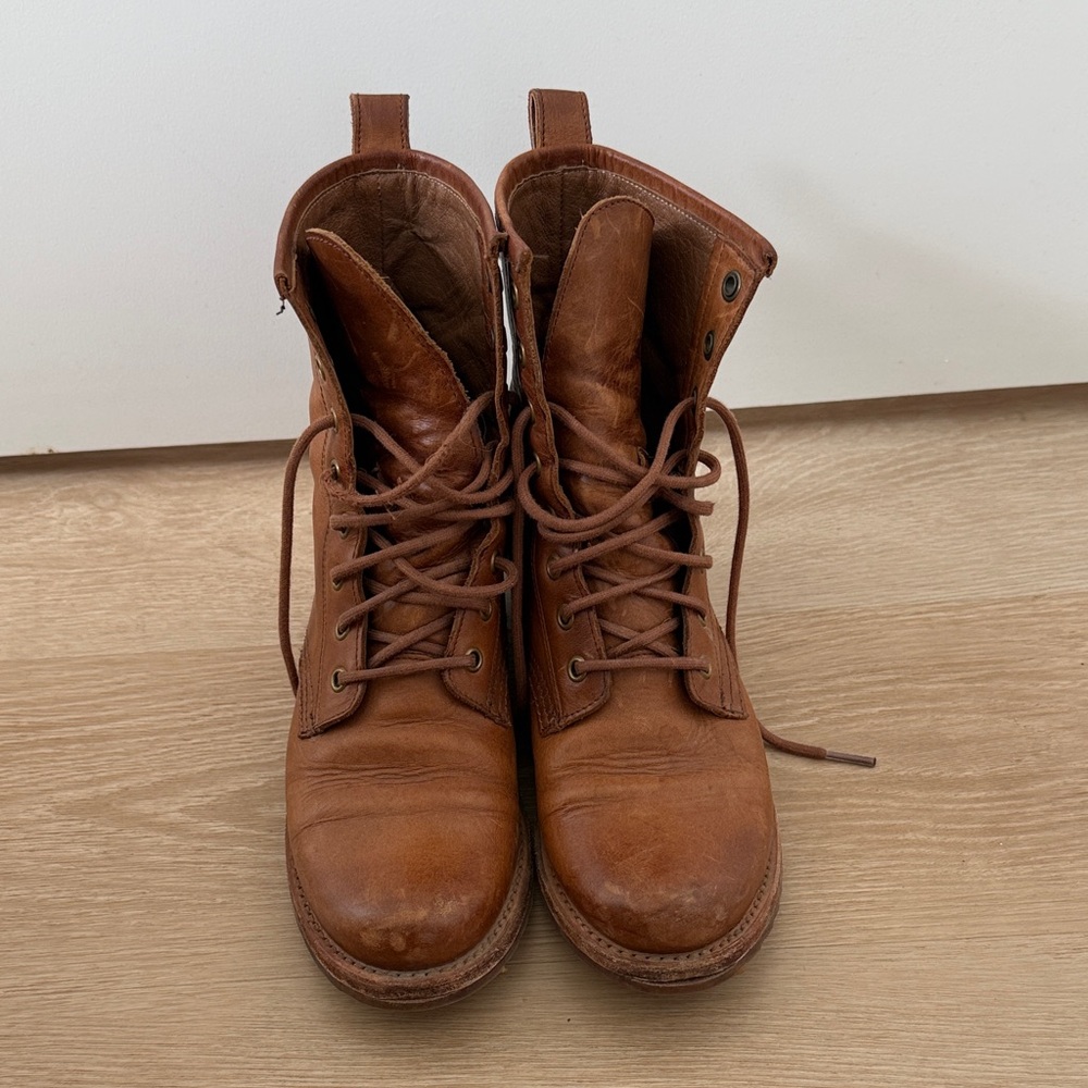 Frye Veronica Combat Boots